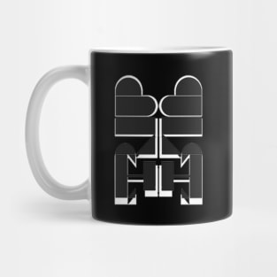 Mirrored Trip Doppelgänger Design Mug